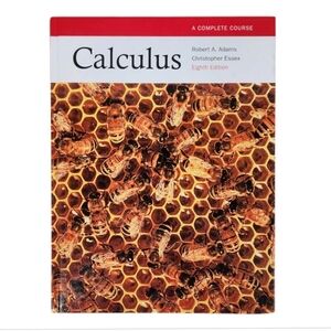 Calculus A Complete Course Eighth Edition Textbook Pearson 2013 Math